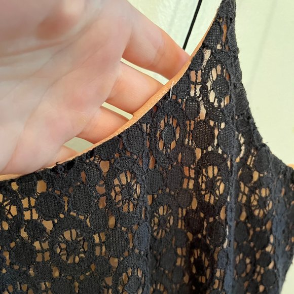 J. Crew lace sheath dress, navy, size 4 - Picture 3 of 6